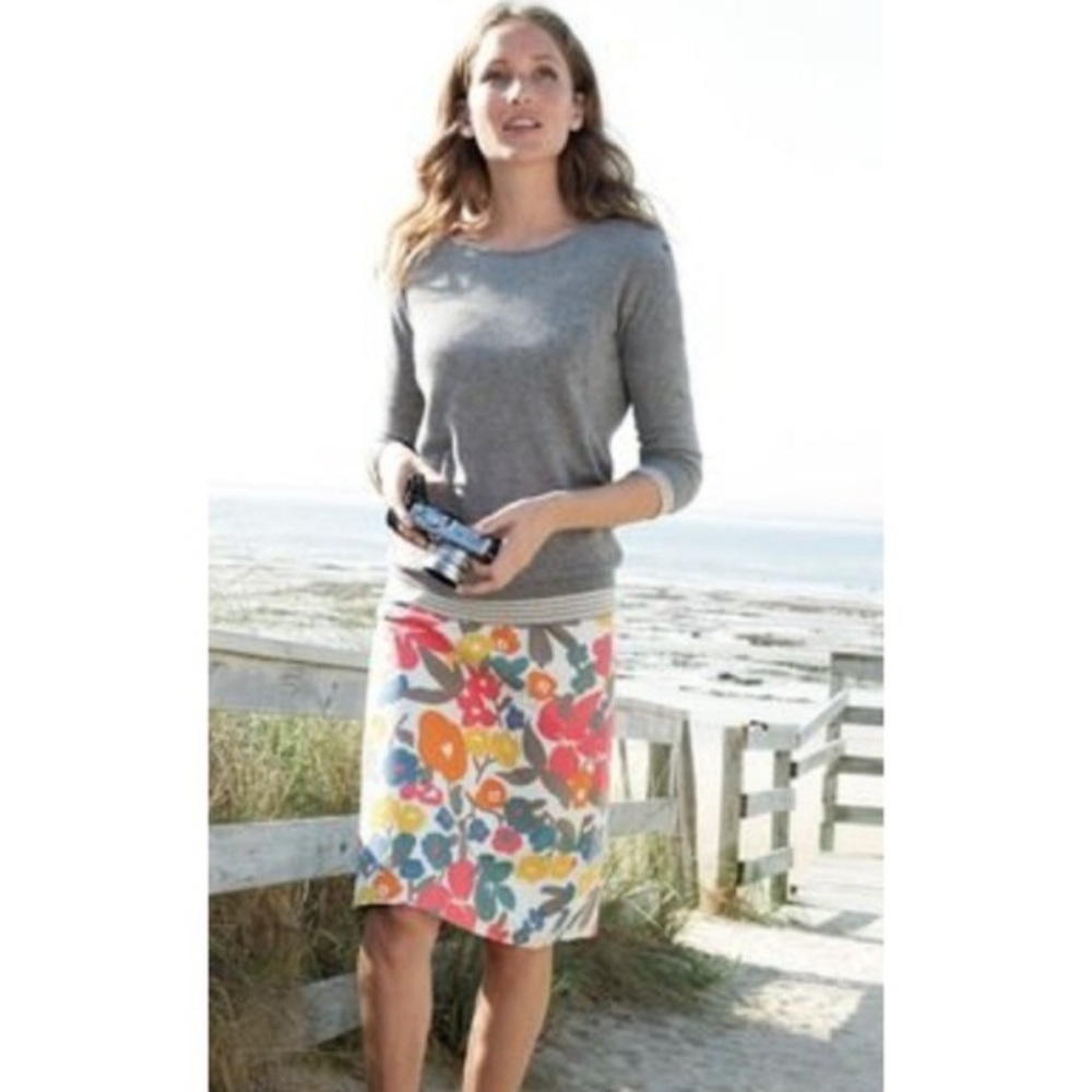 BODEN Floral Skirt